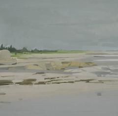 Beach at Port Mouton 48 x 48 inches oil on canvas 2015