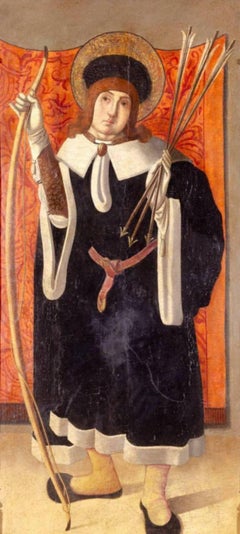 Monumental Spanish School Of The 15th Century