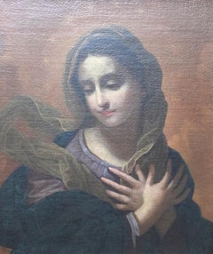 The Annunciation of Mary - Italian religious Old Master art oil painting