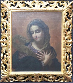 The Annunciation of Mary - Italian religious Old Master art oil painting