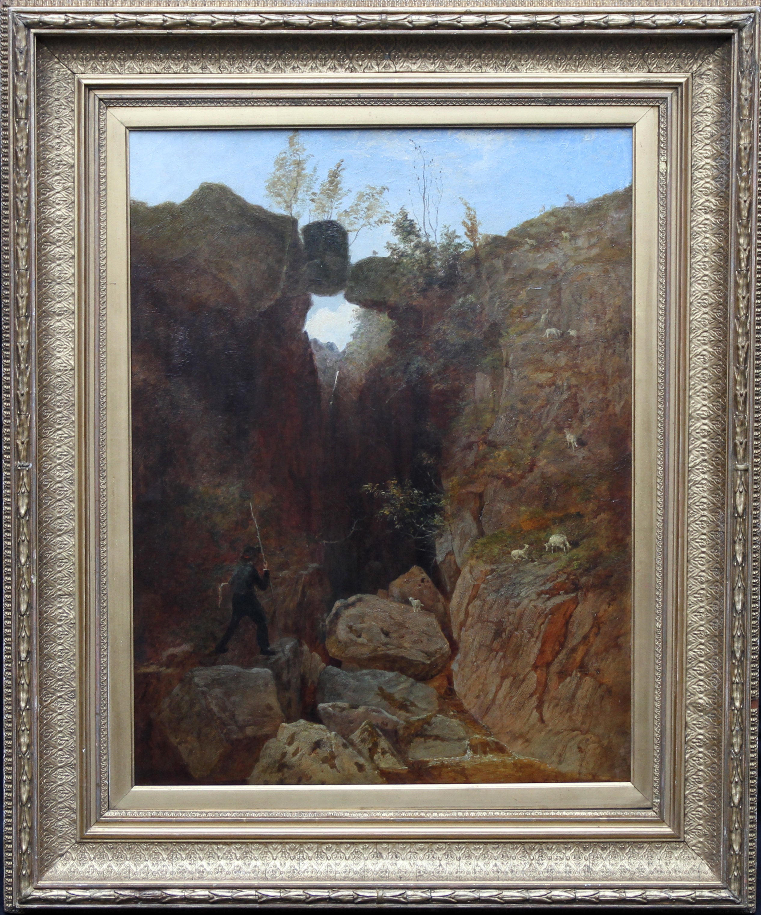Andrew Mccallum Scottish Mountainous Landscape Victorian Art