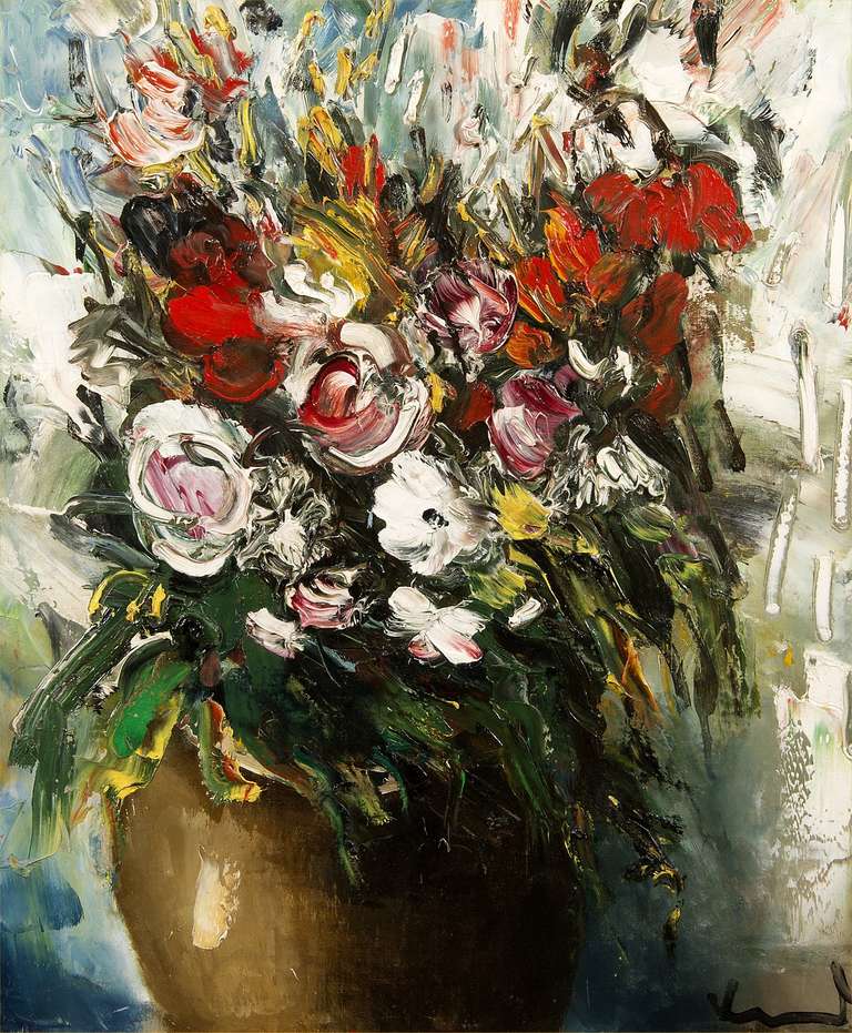Le Bouquet - Painting by Maurice de Vlaminck