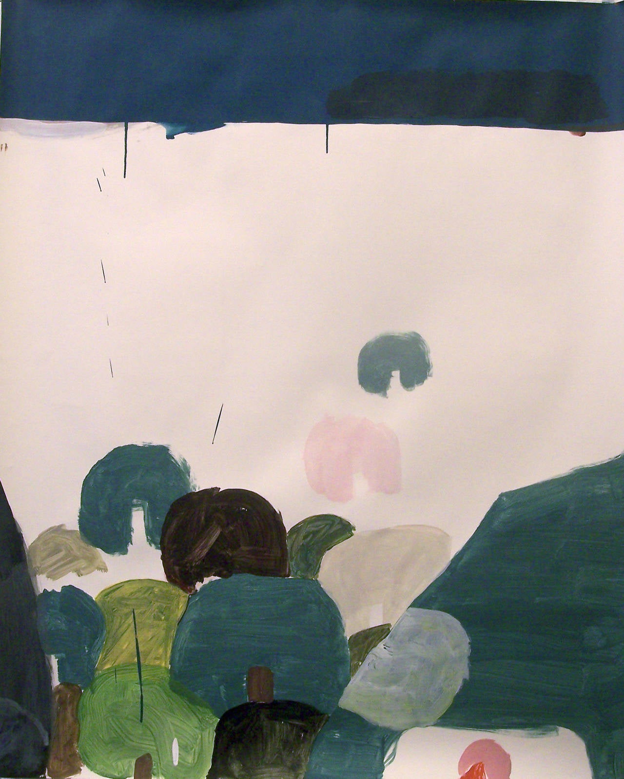 Jon Campbell Abstract Painting - FLUT 2
