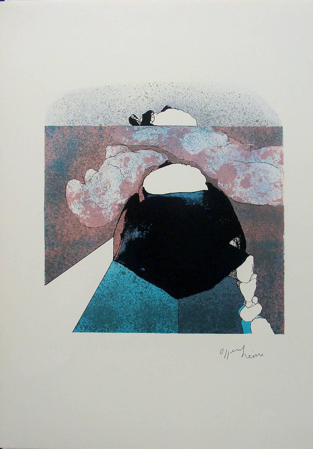 10 piece suite of hand signed Lithographs.Obsession: edition 9/99 . - Abstract Print by David H. Oppenheim