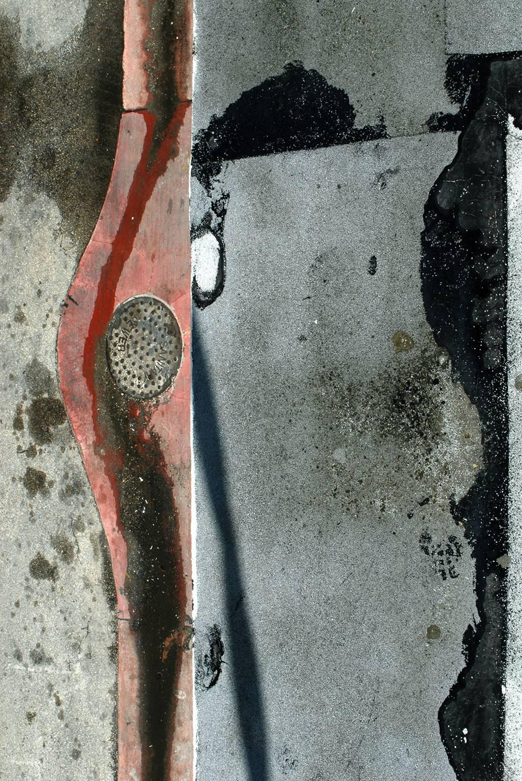 Francois Ilnseher Abstract Photograph - Asphalt #1 from the "Street Surfaces" series