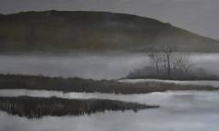 Snow on the Connecticut , Lyme, NH