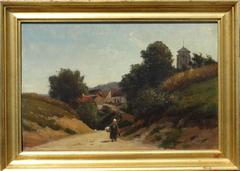 "Walking Home, Picardy, France, 1864"