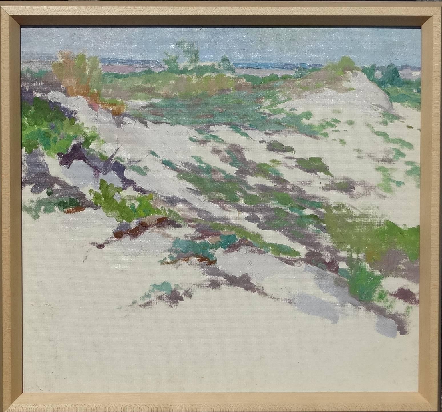 C.G. Gaul  Landscape Painting - Behind the Dunes 