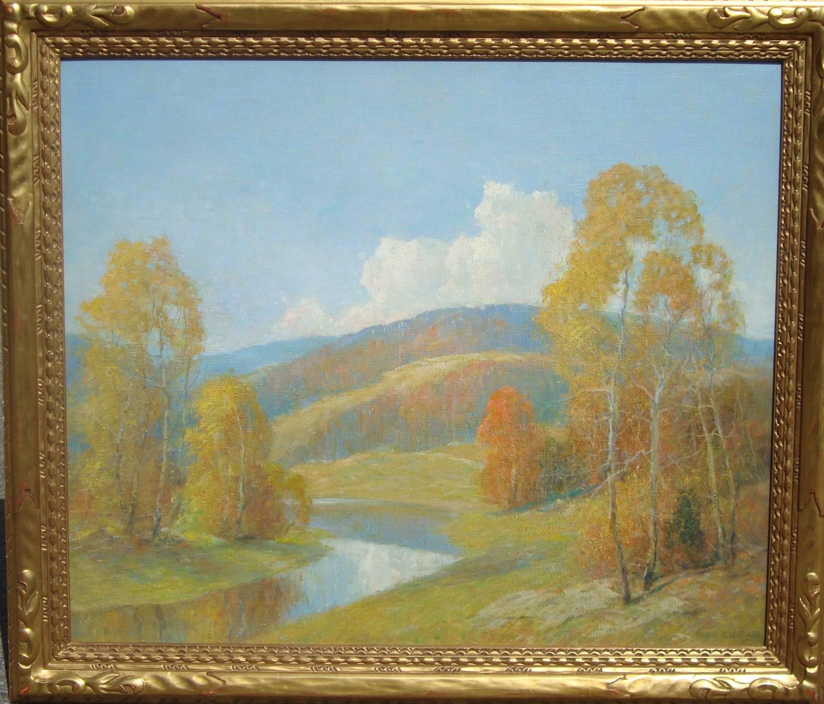 When Green Turns to Russet and Gold - Painting by Ernest Albert