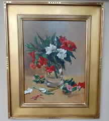 Red and White Flowers