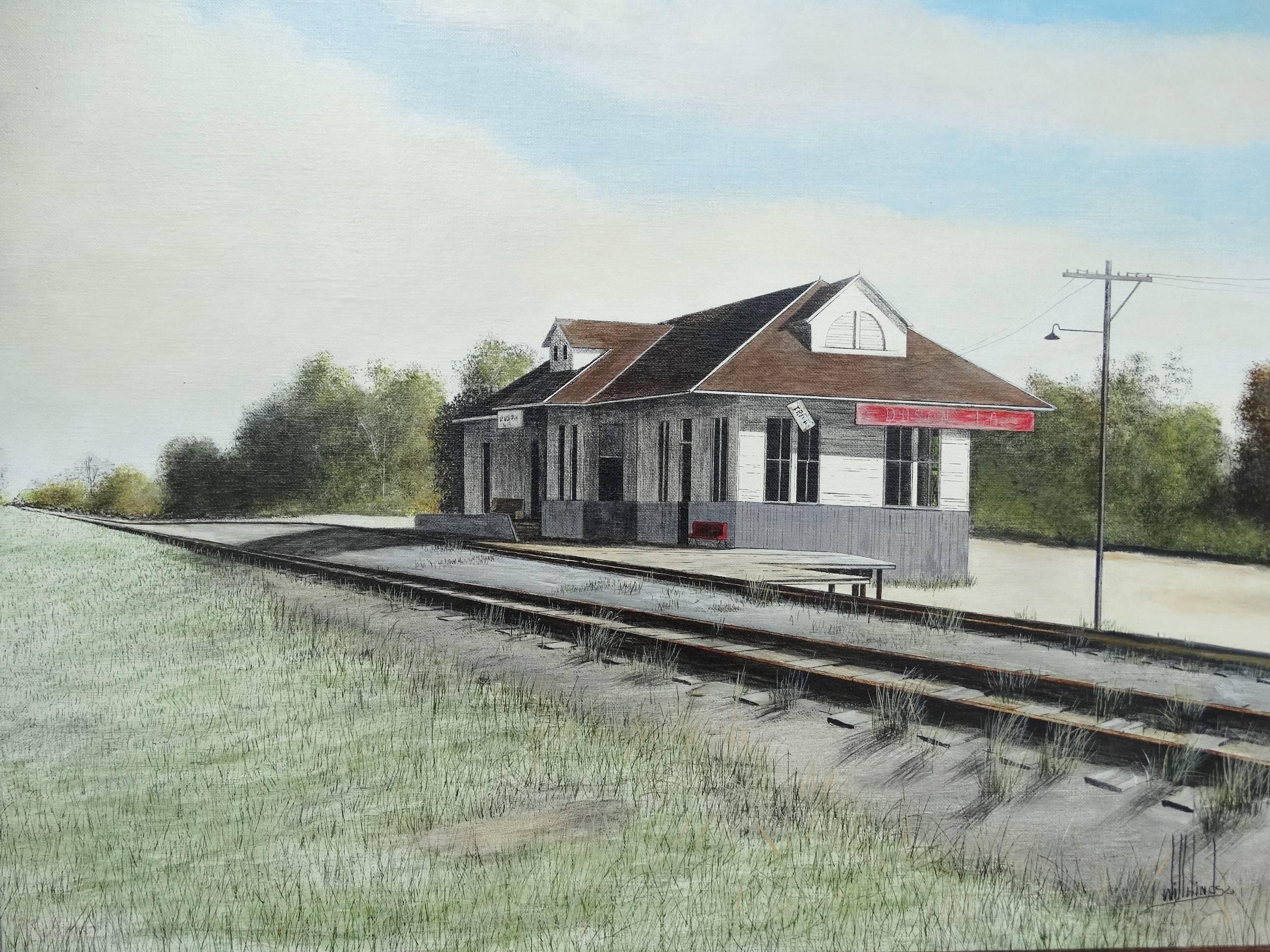 Will Hinds Landscape Painting - "Southern Station"