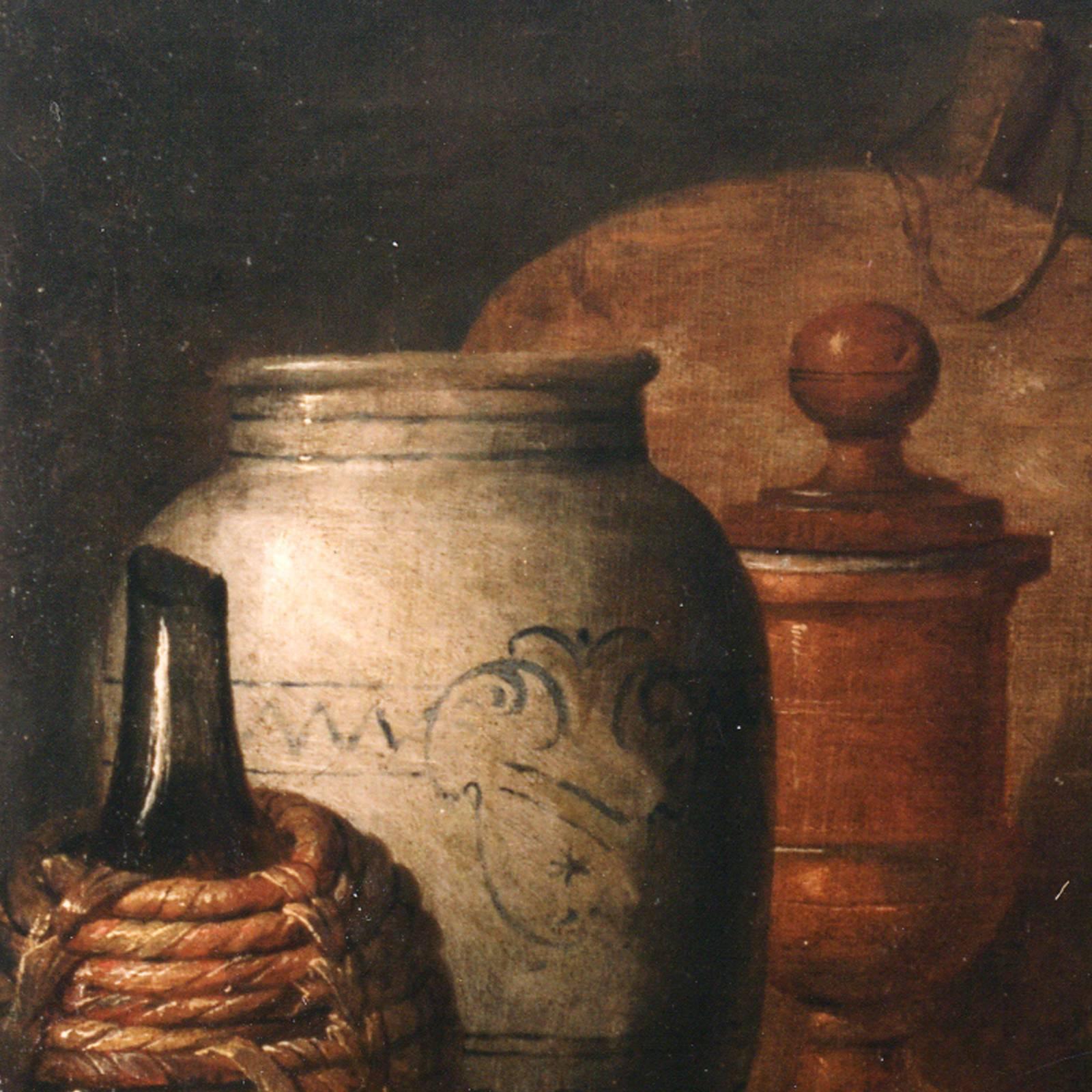 Italian Old Master Felice Boselli 'Still Life' Circa 1690 Oil Paint on Canvas For Sale 1