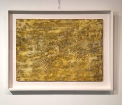 René Acht "Composition" 1959, Mixed Media Cardboard Abstract Informal Tachisme