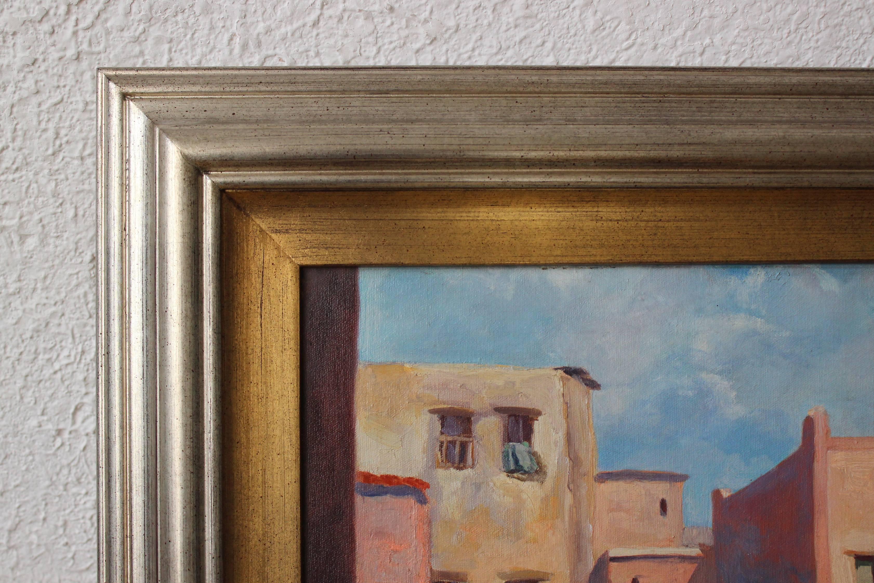 Guanajuato - Expressionist Painting by Pablo Almela
