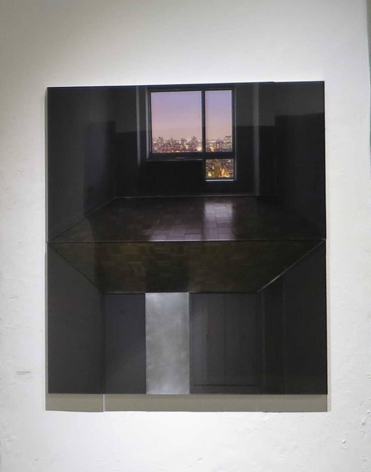 Cuarto Oscuro (Espejo) (Geometrische Abstraktion), Art, von Alberto Montaño Mason
