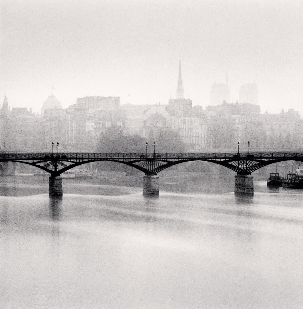 Pont Des Arts, Study 3, Paris, France, 1987 - Michael Kenna (Black and White)