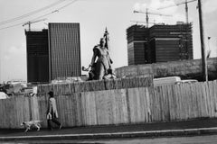 La Defense, Paris, France, 1972 - Henri Cartier-Bresson (Black and White)