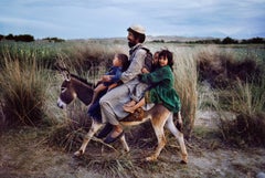 Family Rides Donkey, Afghanistan, 2003 - Steve McCurry (Colour Photography)