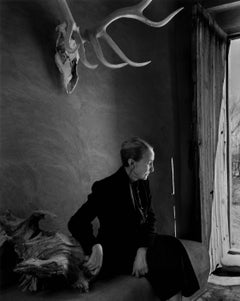 Georgia O'Keeffe, 1956 - Yousuf Karsh (Portrait photographique)