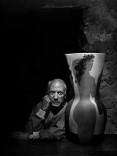 Pablo Picasso, 1954 - Yousuf Karsh (Fotografía de retrato)