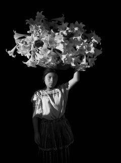 Vintage Canasta de Luz, Guatemala - Flor Garduño (Black and White Photography)