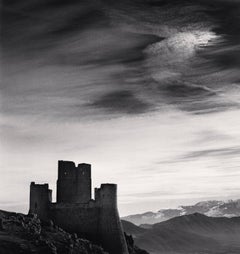 Castle and Sky, Rocca Calascio, Abruzzo, Italy, 2016 - Michael Kenna 