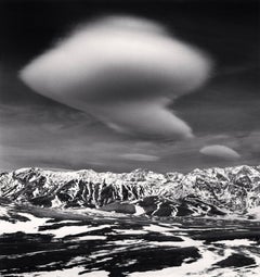 Curious Cloud, Campo Imperatore, Abruzzo, Italy, 2016 - Michael Kenna
