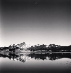 Gibbous Moon, Lake Campotosto, Abruzzo, Italy, 2016 - Michael Kenna 