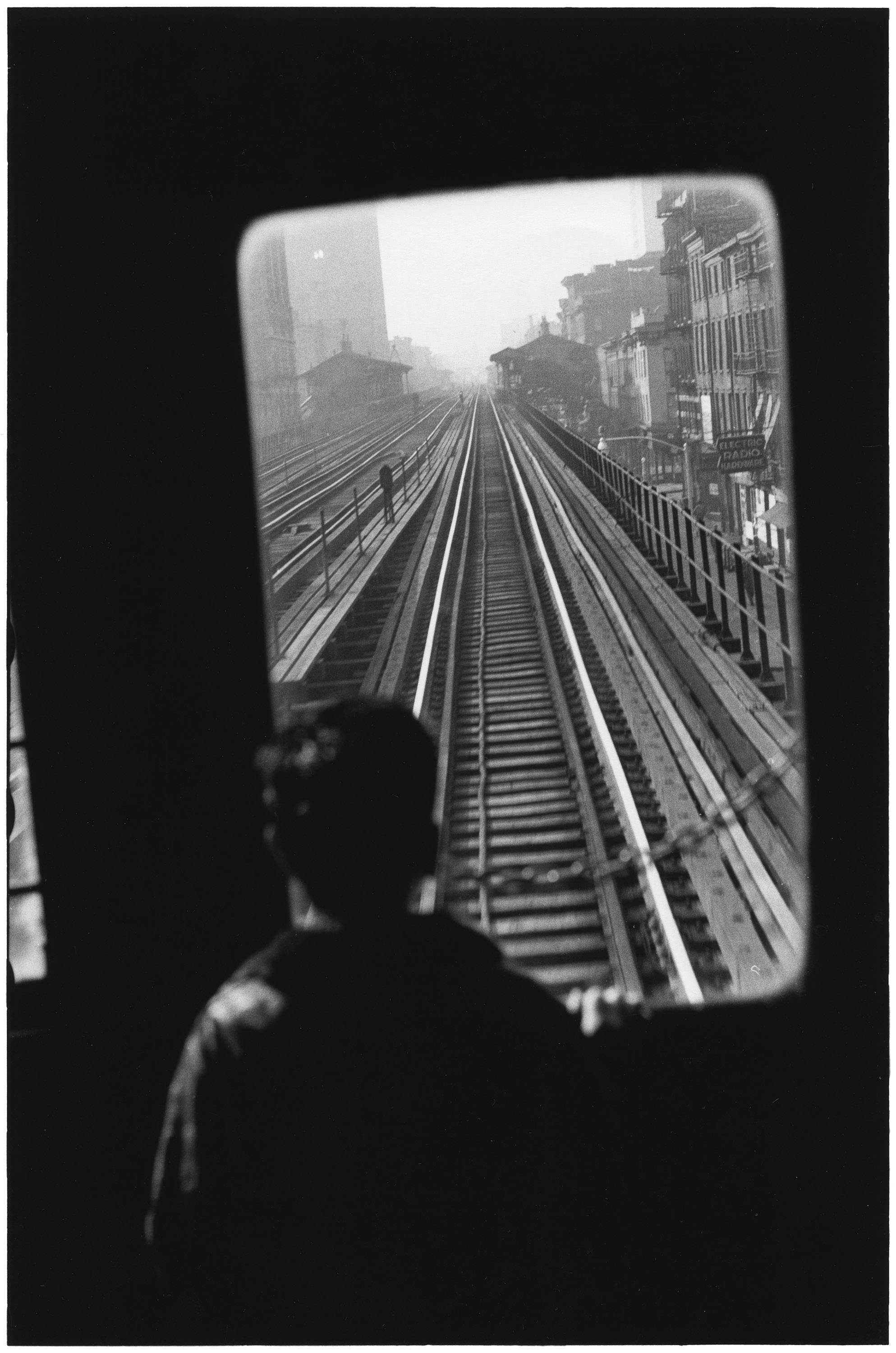 Third Avenue El., New York City, 1954 - Elliott Erwitt (Black and White)