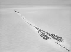 CROSSING THE OB RIVER, SIBERIA, RUSSIA, 2011