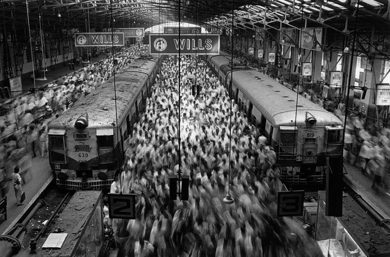 Church Gate Station, Bombay, India, 1995
Sebastião Salgado

International Shipping Available

Stamped with photographer’s copyright blind stamp  Signed, inscribed on reverse

Undertaking projects of vast temporal and geographic scope, Sebastião