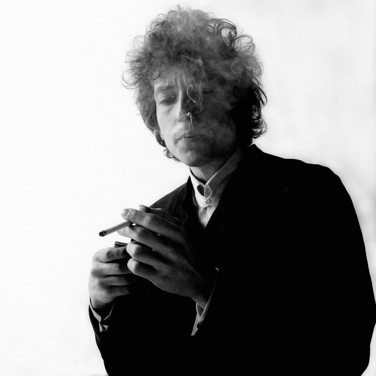 <i></noscript>Bob Dylan</i>, 1965, by Jerry Schatzberg, offered by Huxley-Parlour