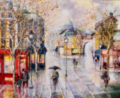 Wet Streets of Paris