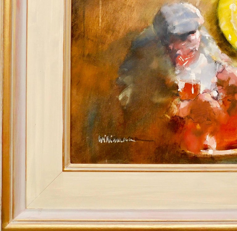 Lawrie Williamson Last Pint, Painting For Sale at 1stdibs