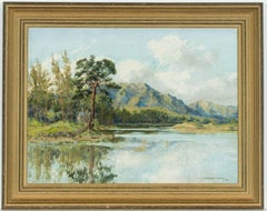Arthur Victor Coverley-Price (1901-1988) - 1953 Signed Scottish Oil, Loch Affric