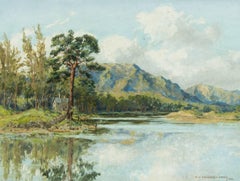 Arthur Victor Coverley-Price (1901-1988) - 1953 Signed Scottish Oil, Loch Affric