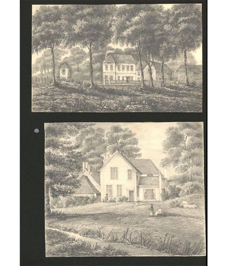 Letitia Greenway - Early 19th Century English Album, Views of Warwickshire 2