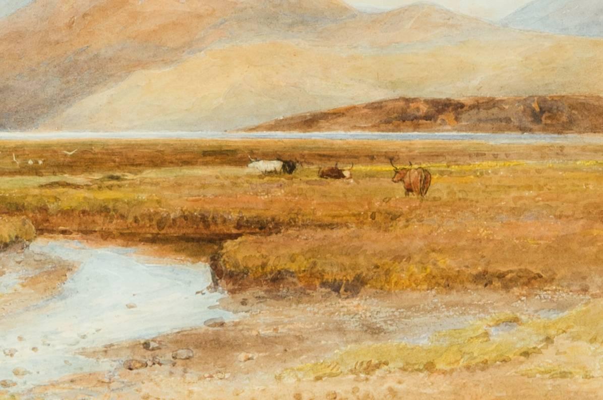 Walter William May - Signed 19th Century Scottish Watercolour Highland Landscape 2