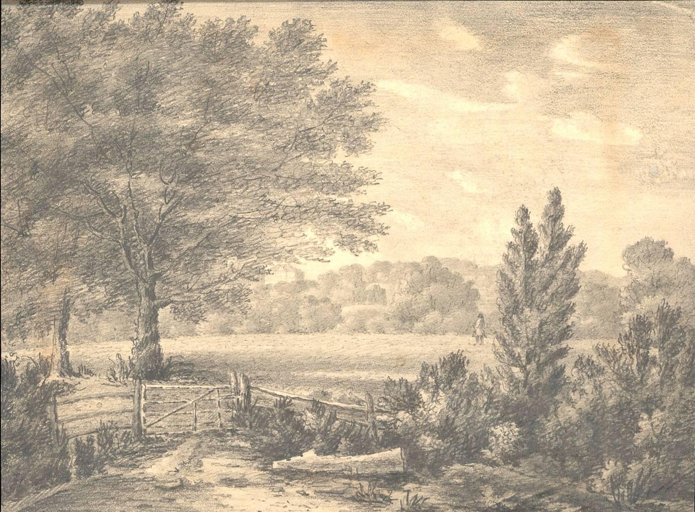 An album of approximately 48 fine graphite drawings and sepia watercolours, showing views of Warwickshire locations which have connections with the prominent Greenway family. Locations include Hams Hall, the Old Palace at Kingsbury, Kenilworth
