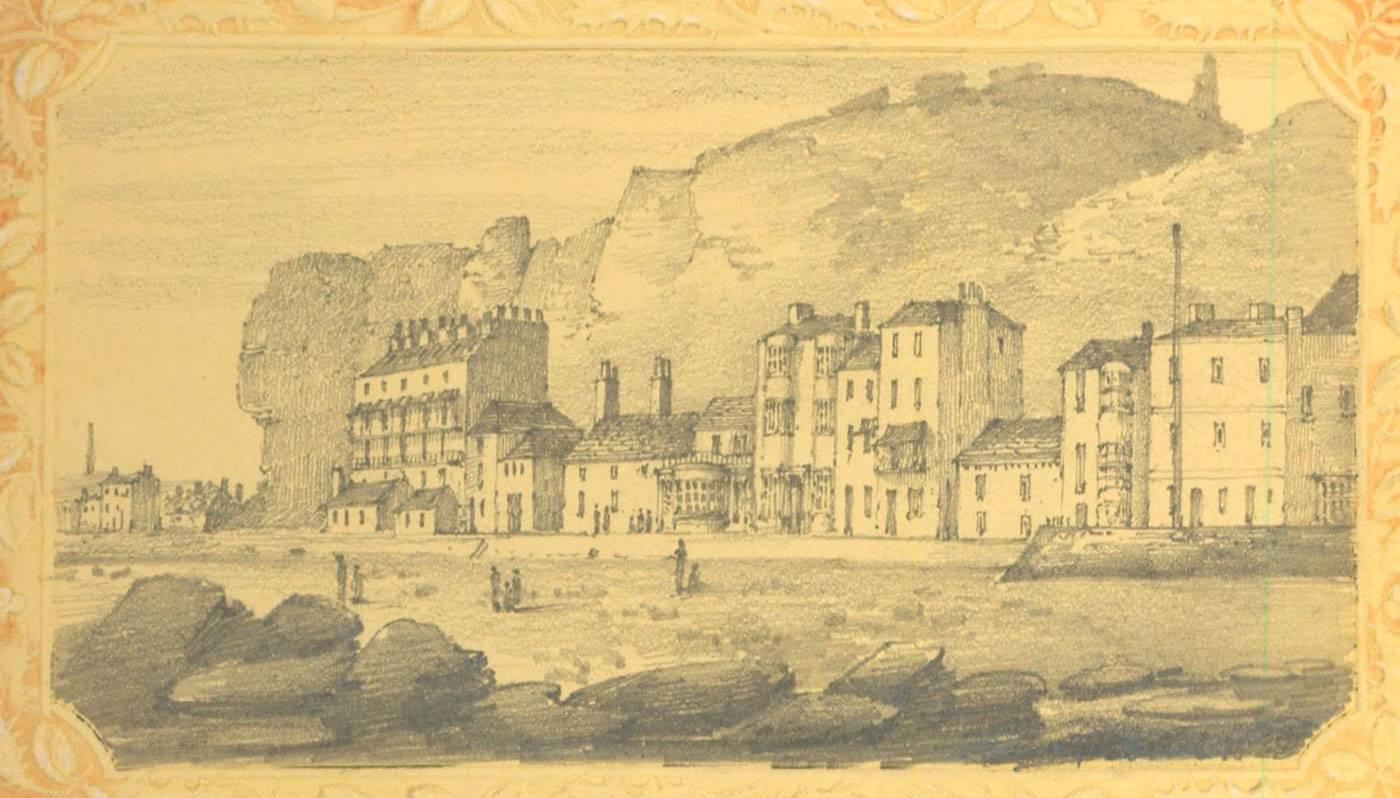 Maria Colsen - circa 1824 Georgian English Album, Views of Hastings 1