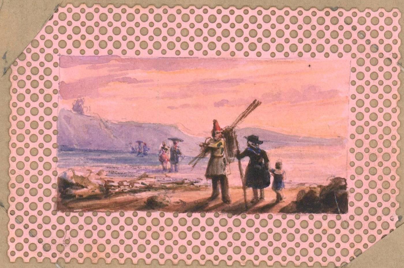 Maria Colsen - circa 1824 Georgian English Album, Views of Hastings 3