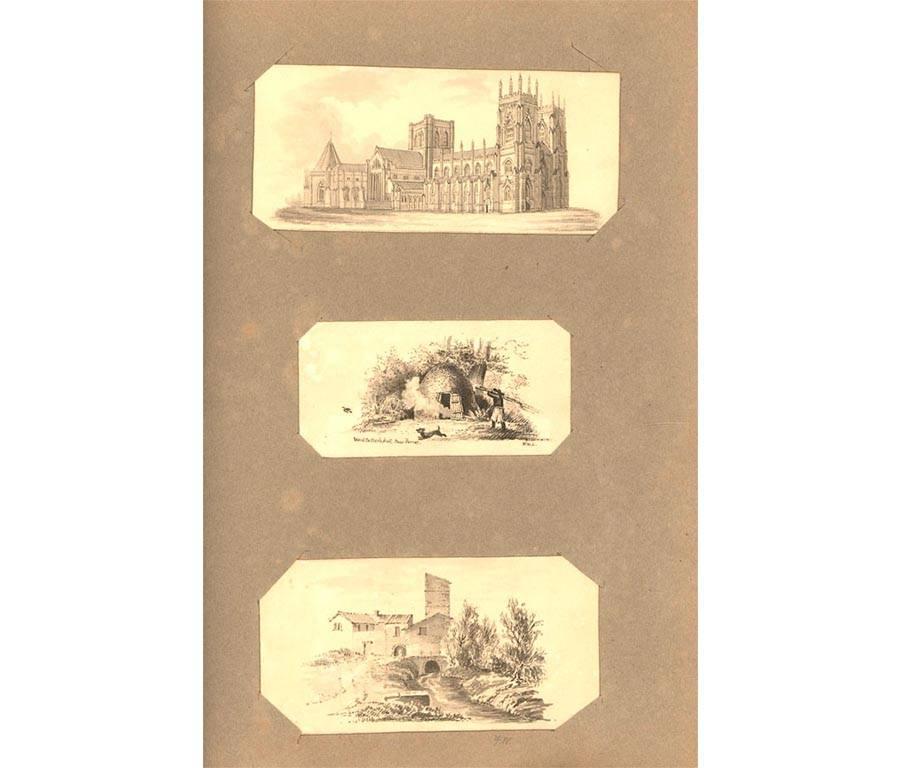 Maria Colsen - circa 1824 Georgian English Album, Views of Hastings 7