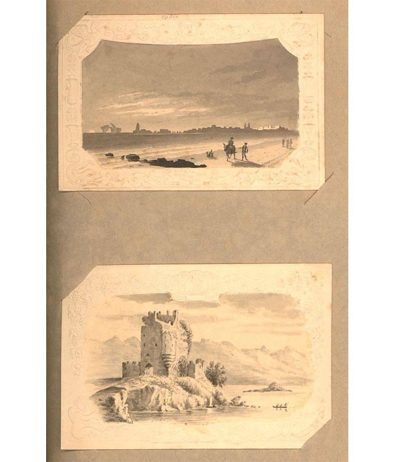 Maria Colsen - circa 1824 Georgian English Album, Views of Hastings 10