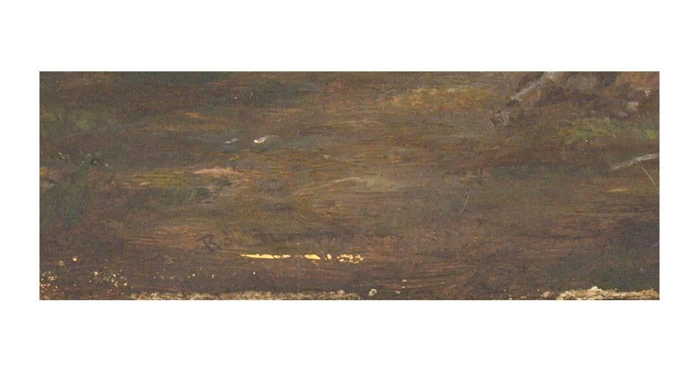 Robert Burrows (1810-1883) - 19th Century English Victorian Oil, River Landscape 3