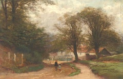 Robert Finlay Mcintyre (c1846-1906) - English 19th Century Oil, Hampstead London