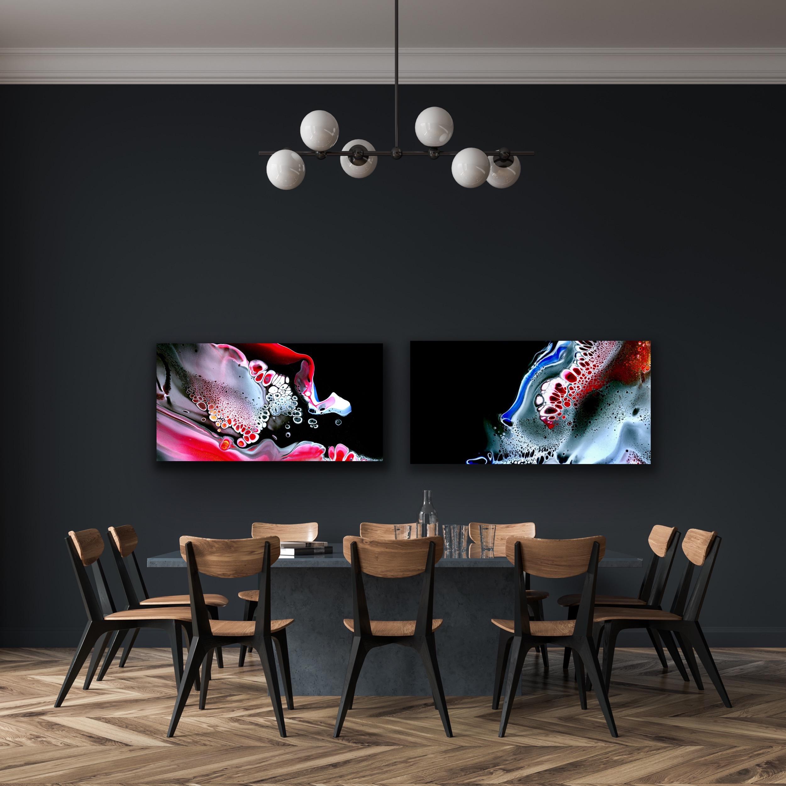 Contemporary Modern Abstract Painting, Giclee Print Art, LE Signed by artist. For Sale 7