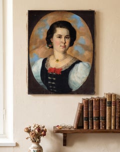 Frederick Dielman (German-American artist) - 19th century Realist portrait