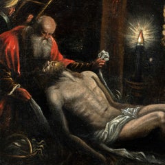 Circle of Jacopo Bassano - 17th century painting - Lamentation of Christ