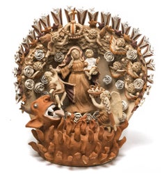 El Bien contra el Mal / Ceramics Mexican Folk Art Clay