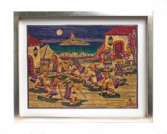 La Danza de los Viejitos / Vegetable Fibers Mexican Folk Art Straw